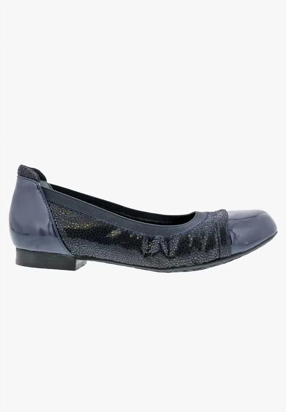 NEW ROS HOMMERSON women's ronnie shoes in navy crackle